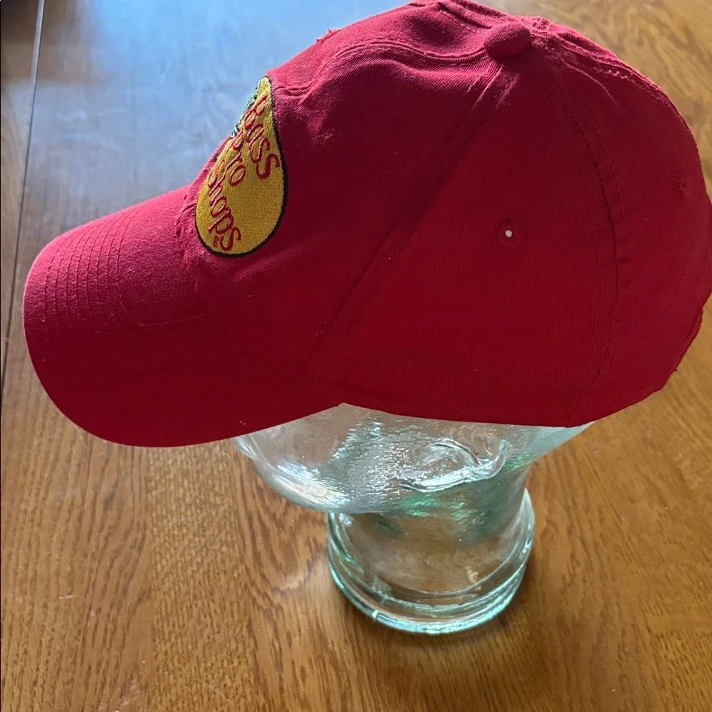 Bass Pro Shops Red Fishing Cap